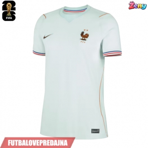 Lacne Ženy Futbalové dres Francúzsko MS 2026 Krátky Rukáv - Preč